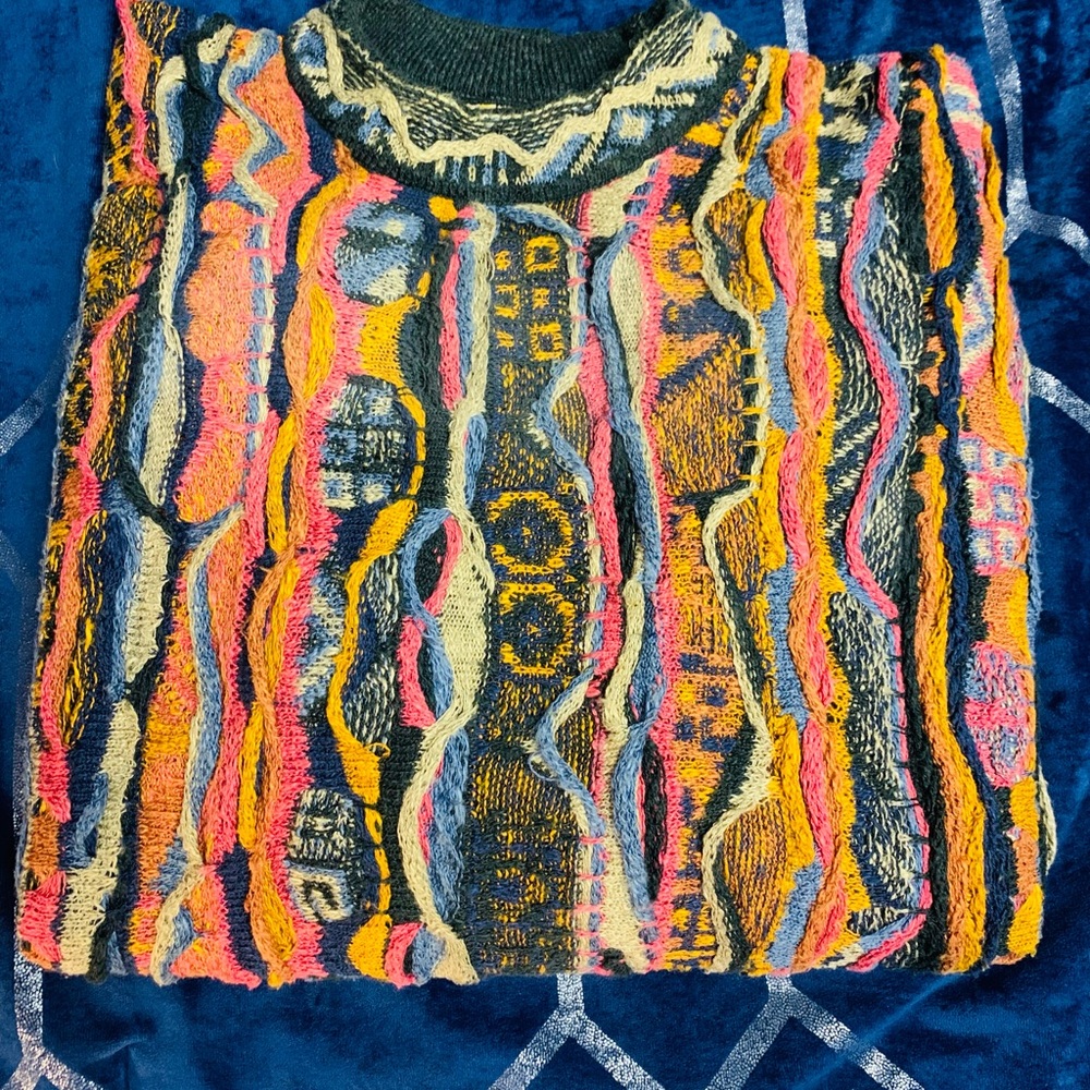 COOGI Multicolor Crewneck Sweater